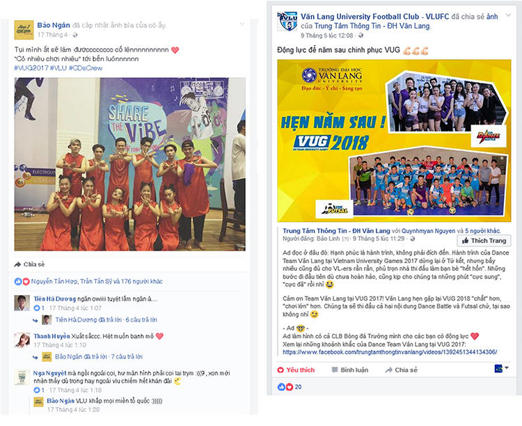 van lang 2017 vug dance battle vietnam university games facebook 3
