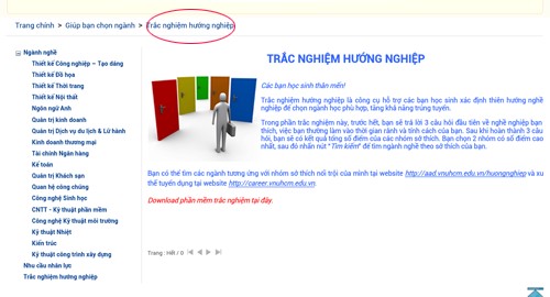 DH van lang giao dien moi trang tuyen sinh 04