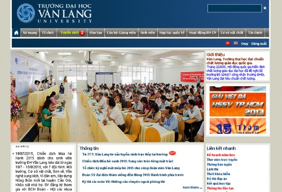 DH van lang cong bo muc diem nhan ho so 02