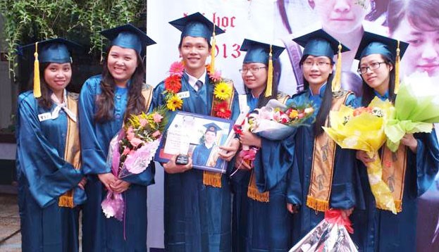 DH van lang le tot nghiep thang 1 2013