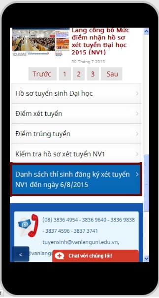 DH van lang web tuyen sinh 02