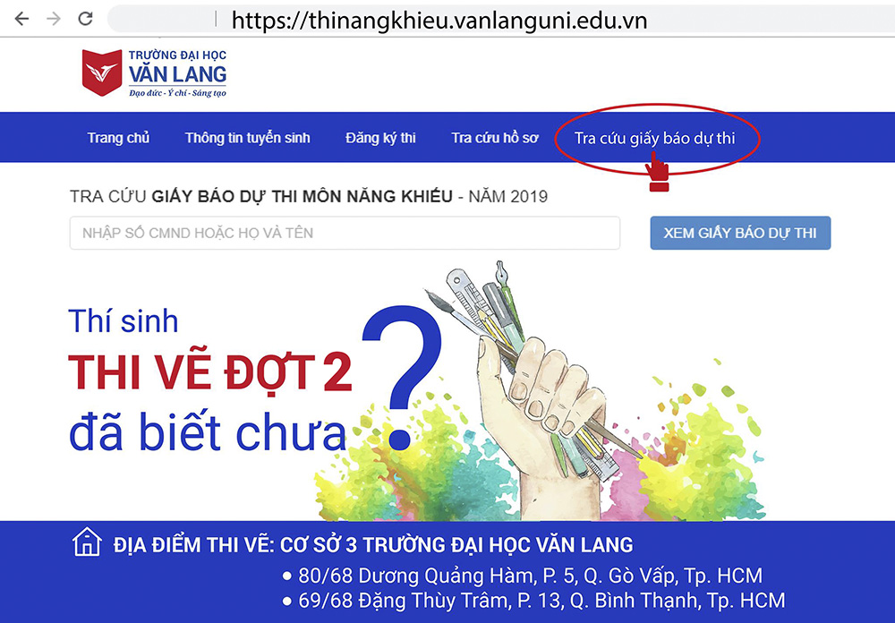 dh van lang huong dan thi ve dot 2 a